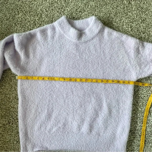 CALIA by Carrie Underwood Purple Cowl Neck Sweater medium - Picture 5 of 6